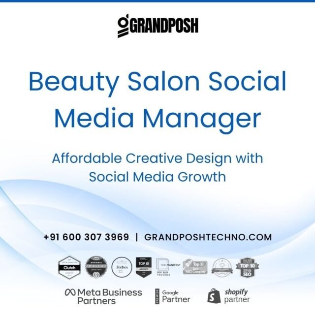 Beauty Salon Social Media Manager in Shimla