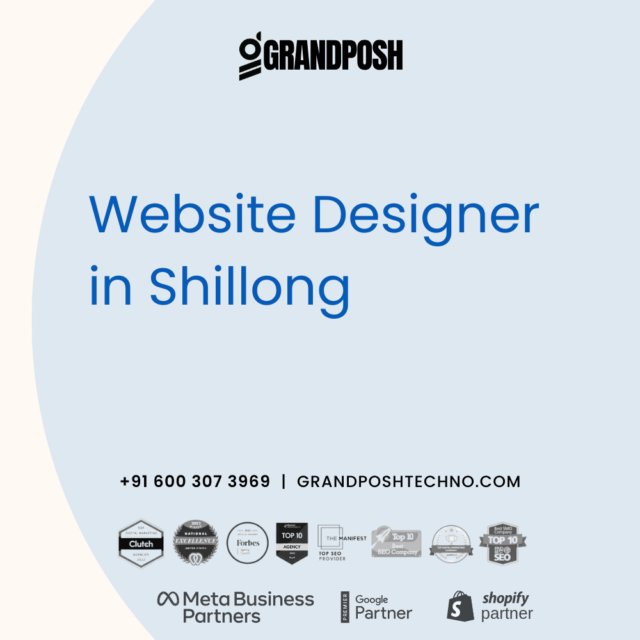 Website Designer in Shillong