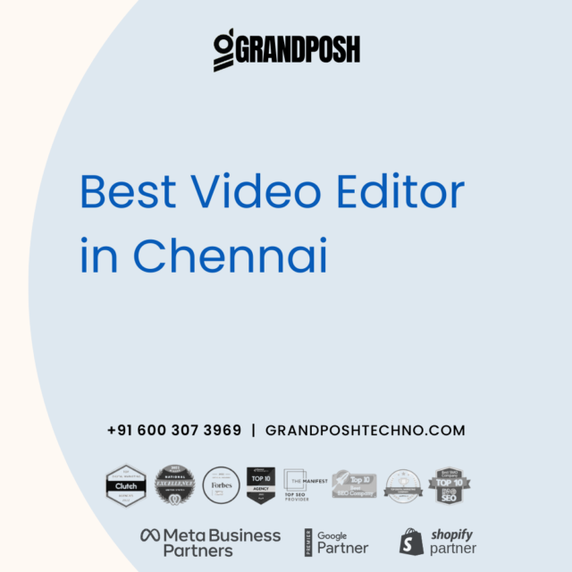 Best Video Editor in Chennai