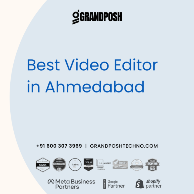 Best Video Editor in Ahmedabad