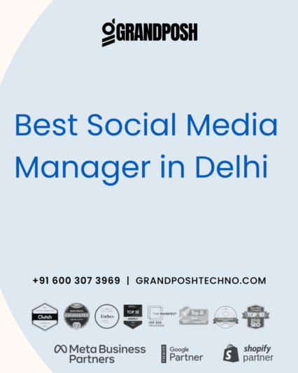 Best Social Media Manager in Delhi