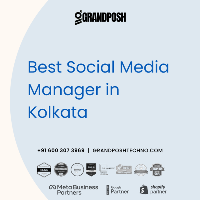 Best Social Media Manager in Kolkata